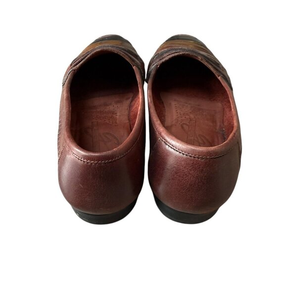 Giorgio Brutini Le Glove Shoes Mens 7.5W Brown Slip On Leather Loafer Moc Toe - Picture 6 of 9